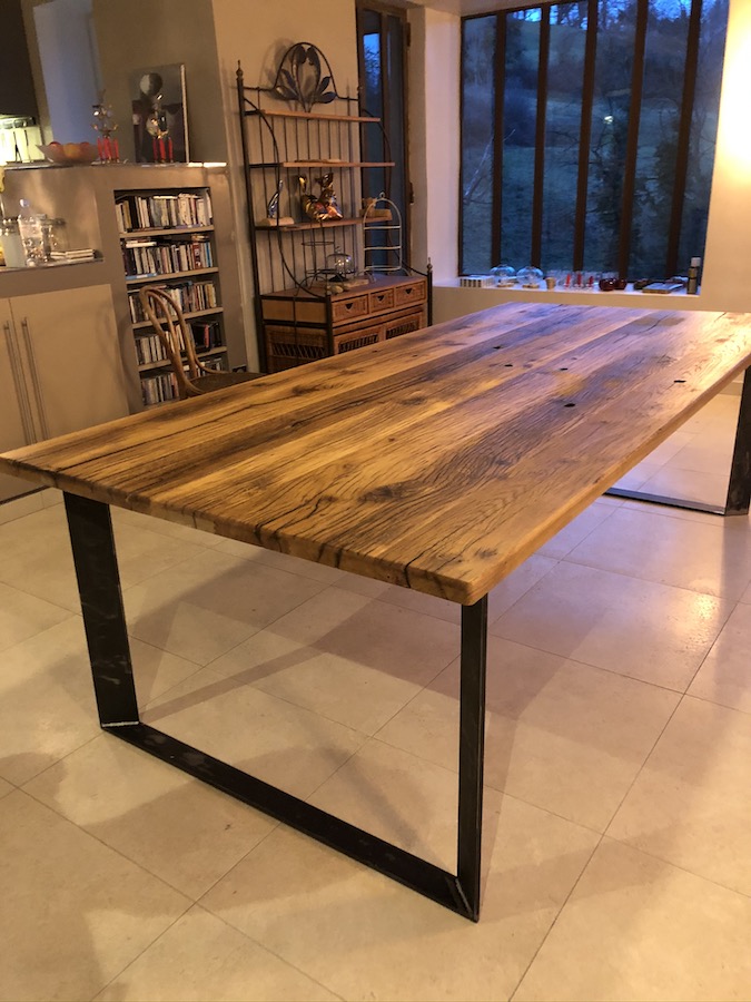 Table bois massif Bis